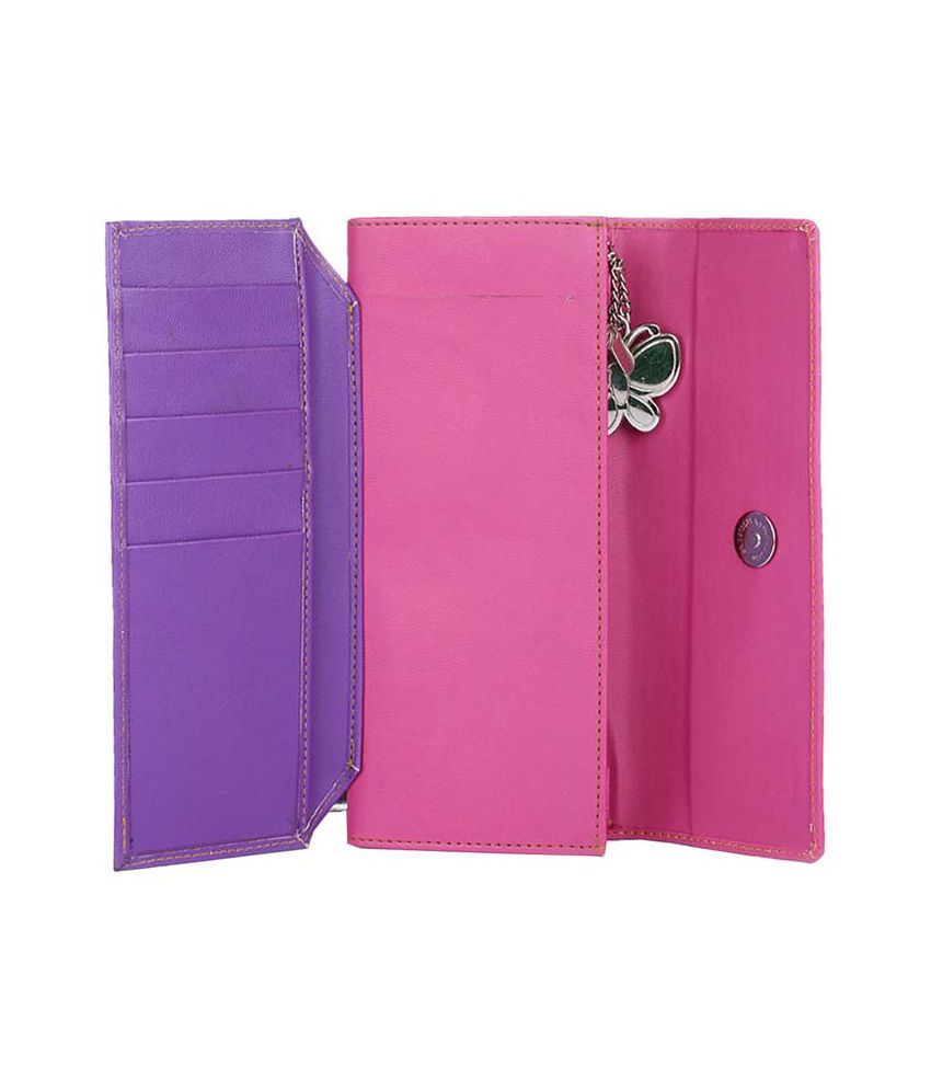 Buy Butterflies Suave Pink & Purple Wallet at Best Prices in India ...