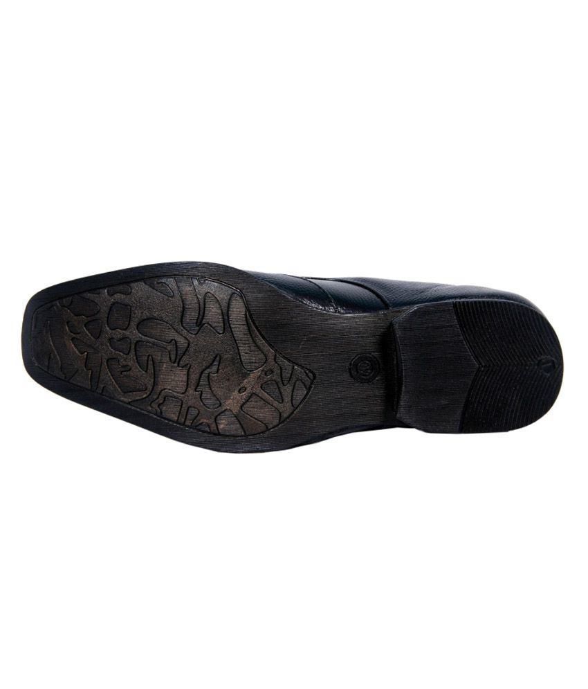 MORROW Black Formal Shoes Price in India- Buy MORROW Black Formal Shoes ...