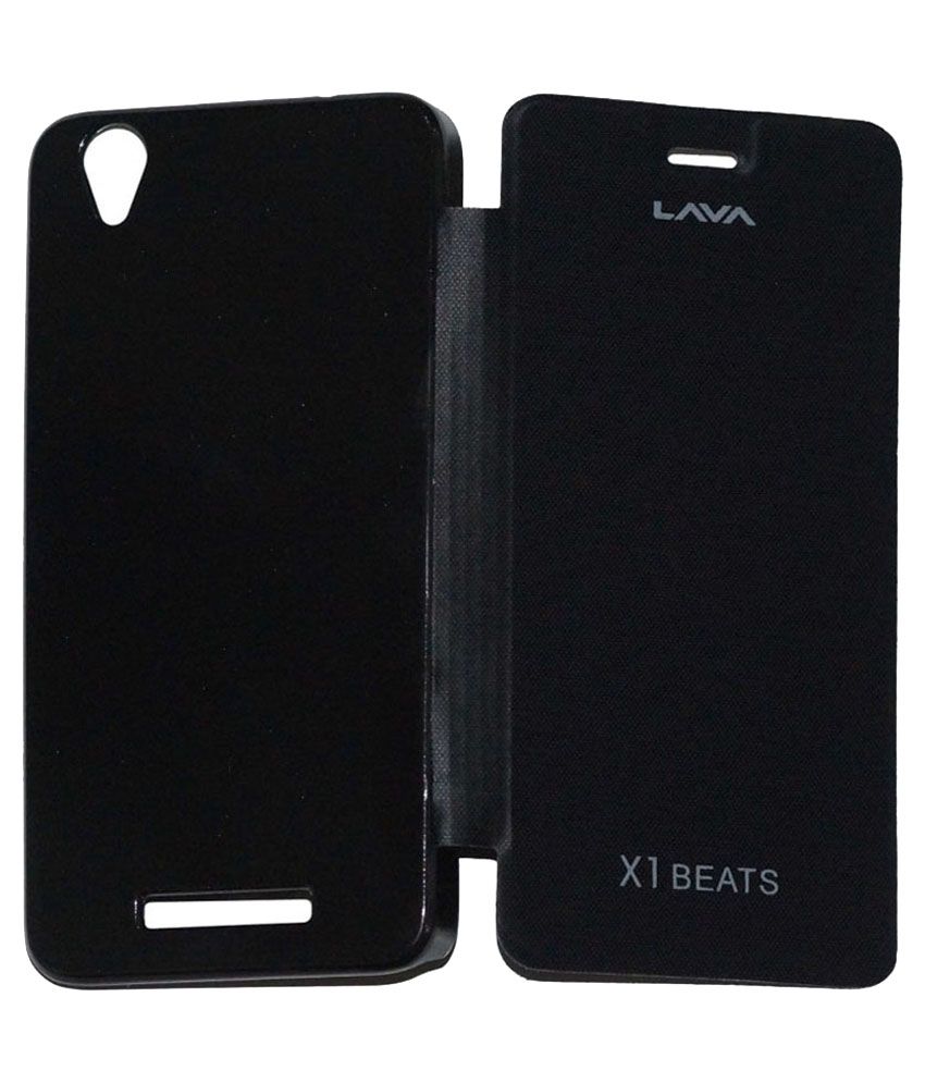 SMA Black Flip Cover for Lava Iris X1 Beats Flip Covers Online at Low