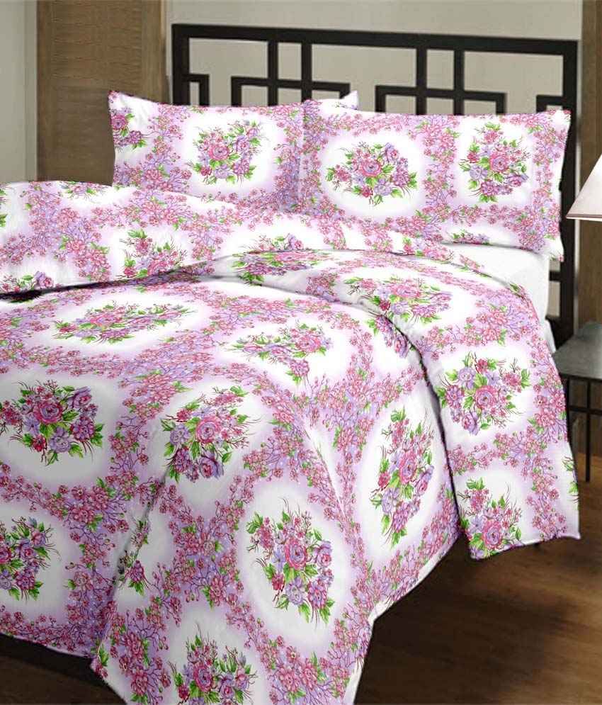 Beautiful Floral Reversible Single Bed Blanket Buy Beautiful Floral