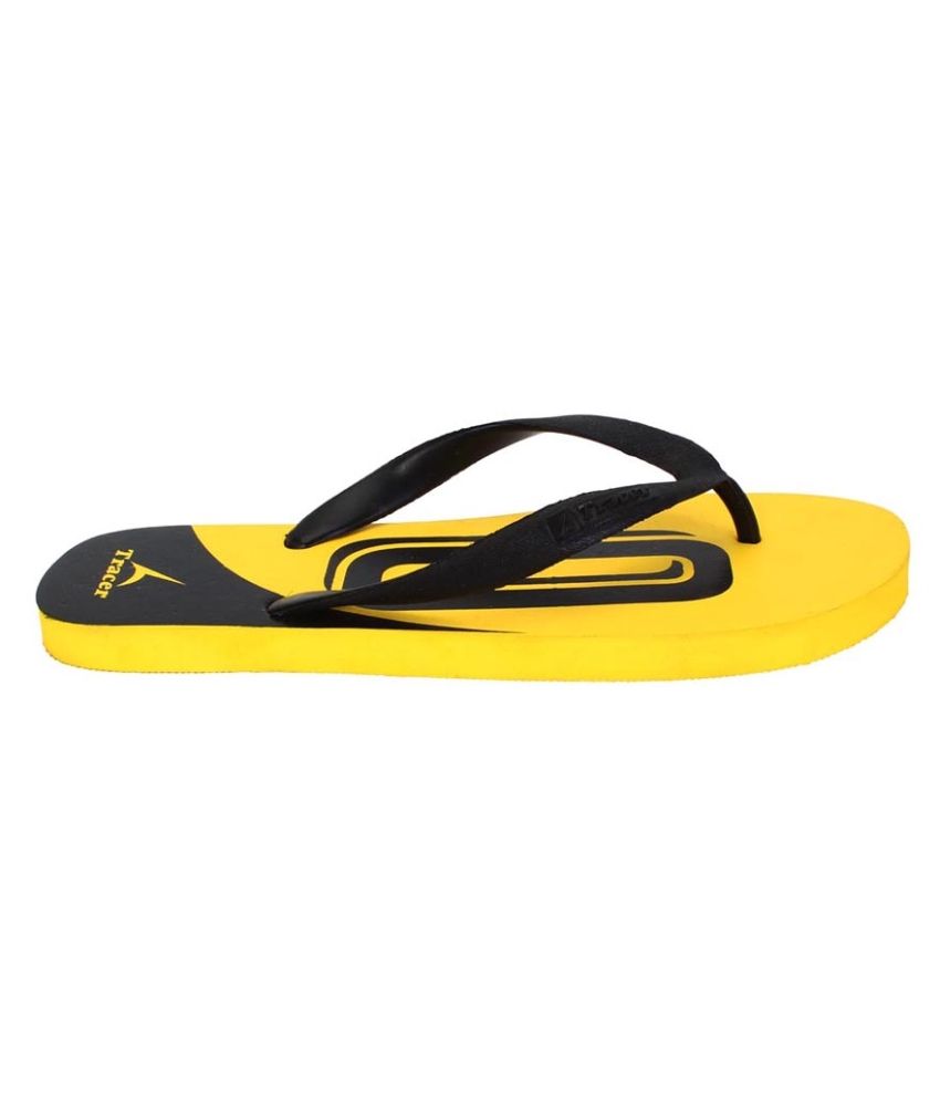 yellow tail flip flops