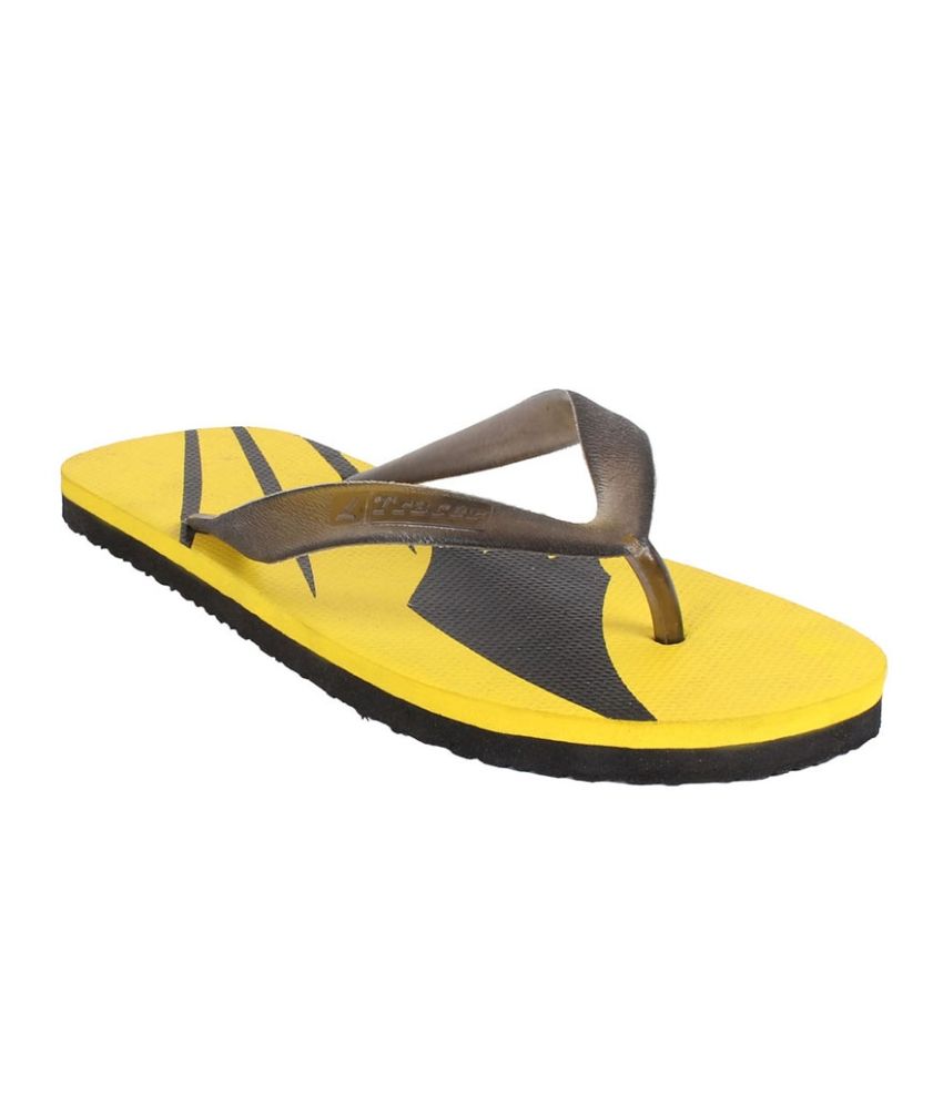 Tracer Yellow Flip Flops Price in India- Buy Tracer Yellow Flip Flops ...