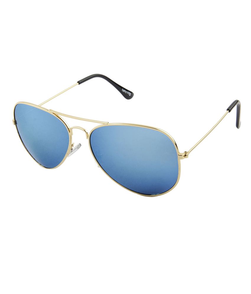 Funky Boys Blue Aviator Sunglasses For Men And Women - Buy Funky Boys ...