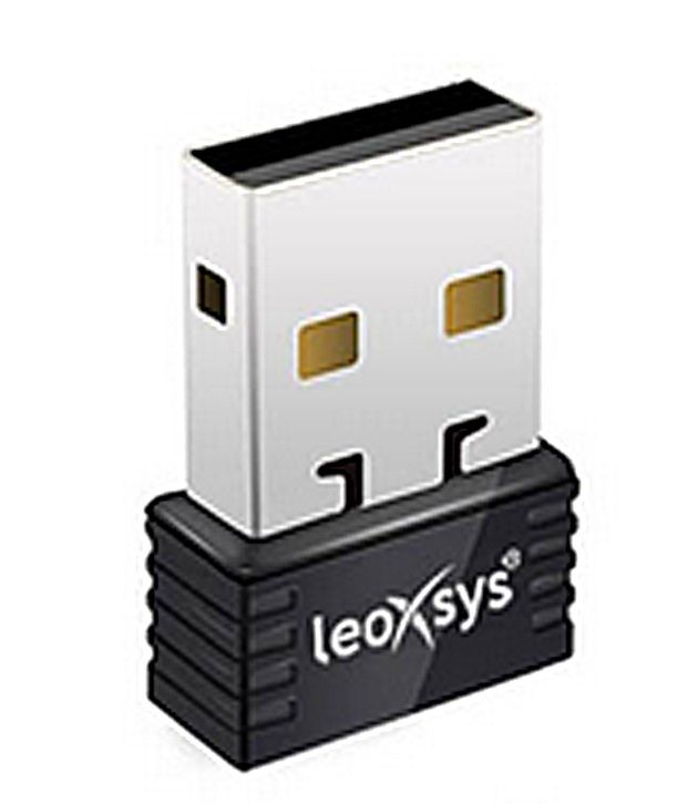     			Leoxsys 150 Mbps Nano WiFi USB Wireless Adaptor (LEO-NANO150N)