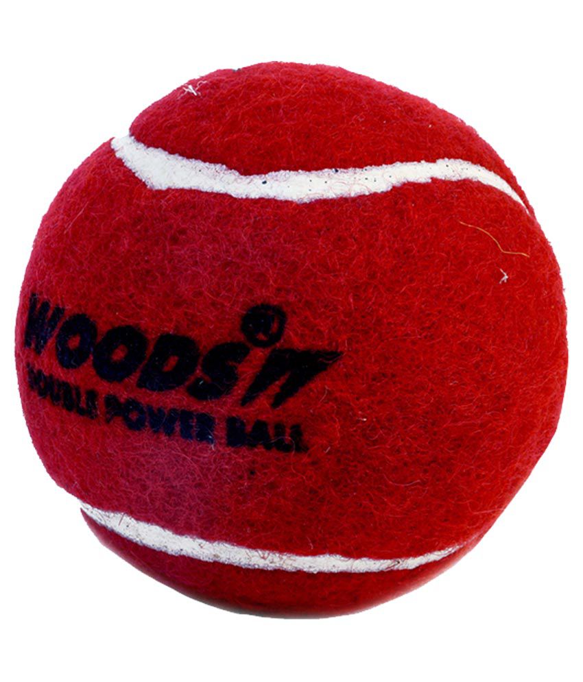 Woods Red Standard Cricket Tennis Ball - Set Of 6: Buy ...