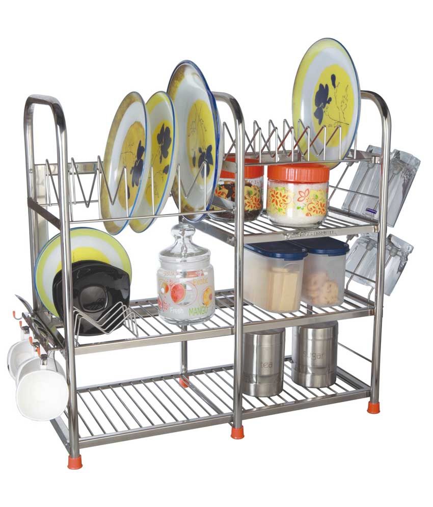 33 Off On Amol Stainless Steel Kitchen Rack Snapdeal Amol Stainless Steel Kitchen Rack