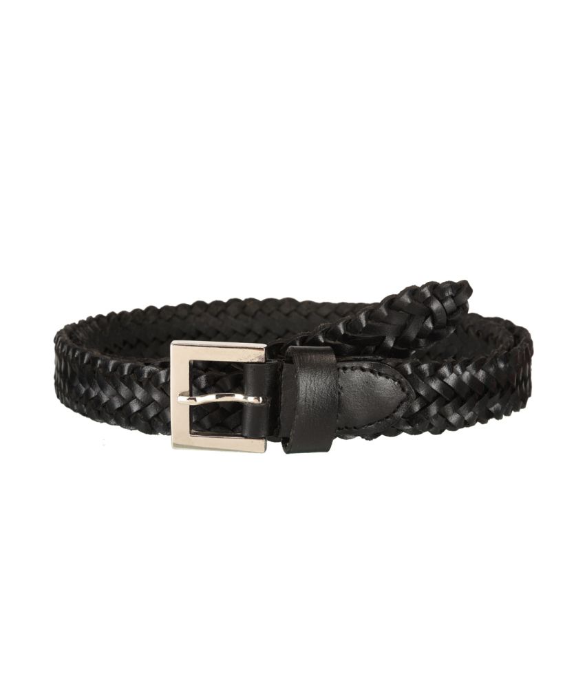 Contrast Black Leather For Mal Belt For Women: Buy Online at Low Price ...