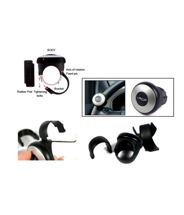 Steering And Gear Knobs For Maruti Suzuki Alto 800 Black and