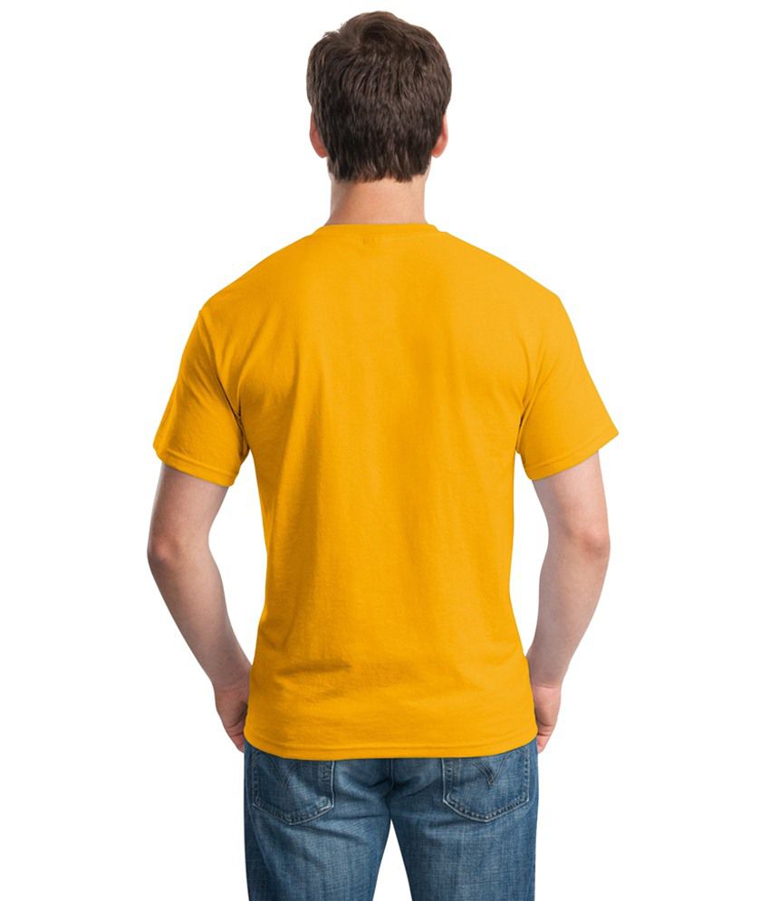 Inkvink Clothing Striking Pack of 2 White & Yellow Half Sleeve T Shirts ...