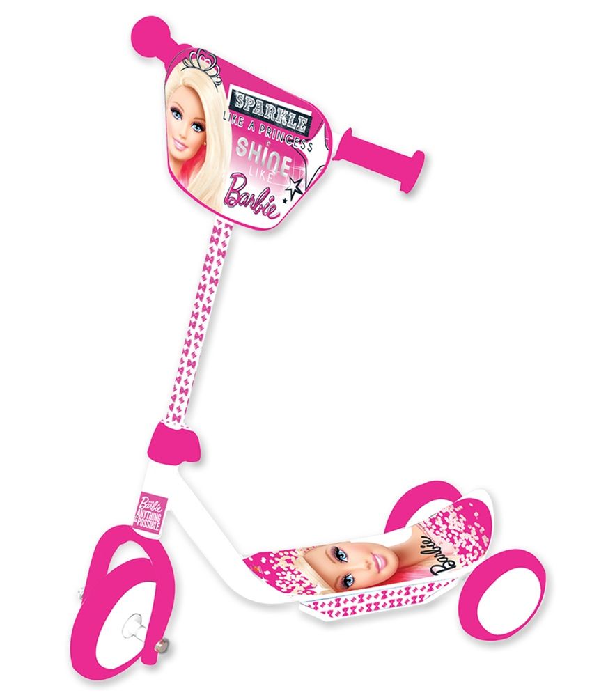 barbie scooter skateboard