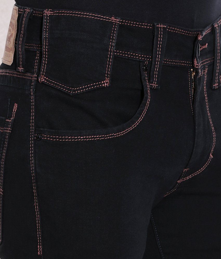 levis black jean