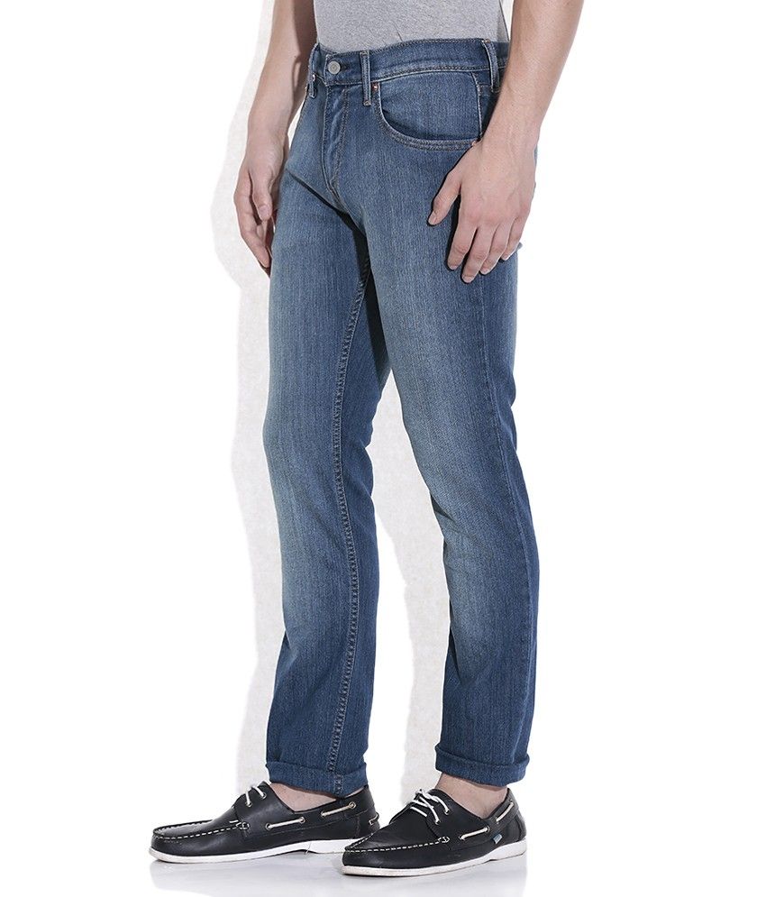 levis 65504 blue jeans