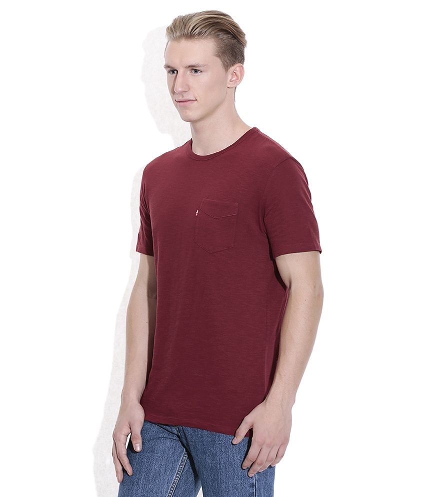 levis round neck tshirt