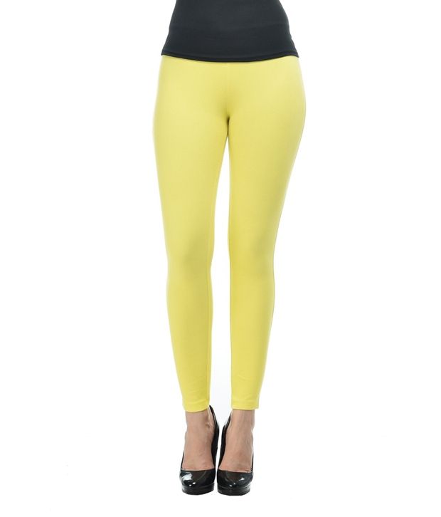 yellow jeggings