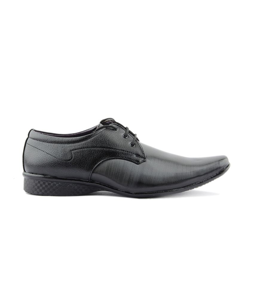 I Sole Black Lace Synthetic Leather Formal Shoes Price In India Buy I Sole Black Lace Synthetic 0136