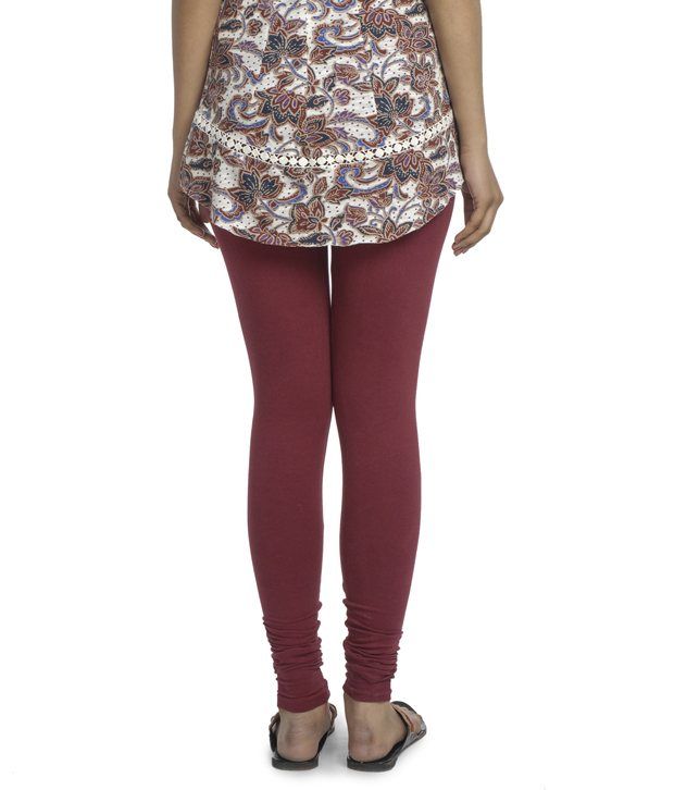 Krishna Enterprises Brown Cotton Leggings Price in India Buy Krishna