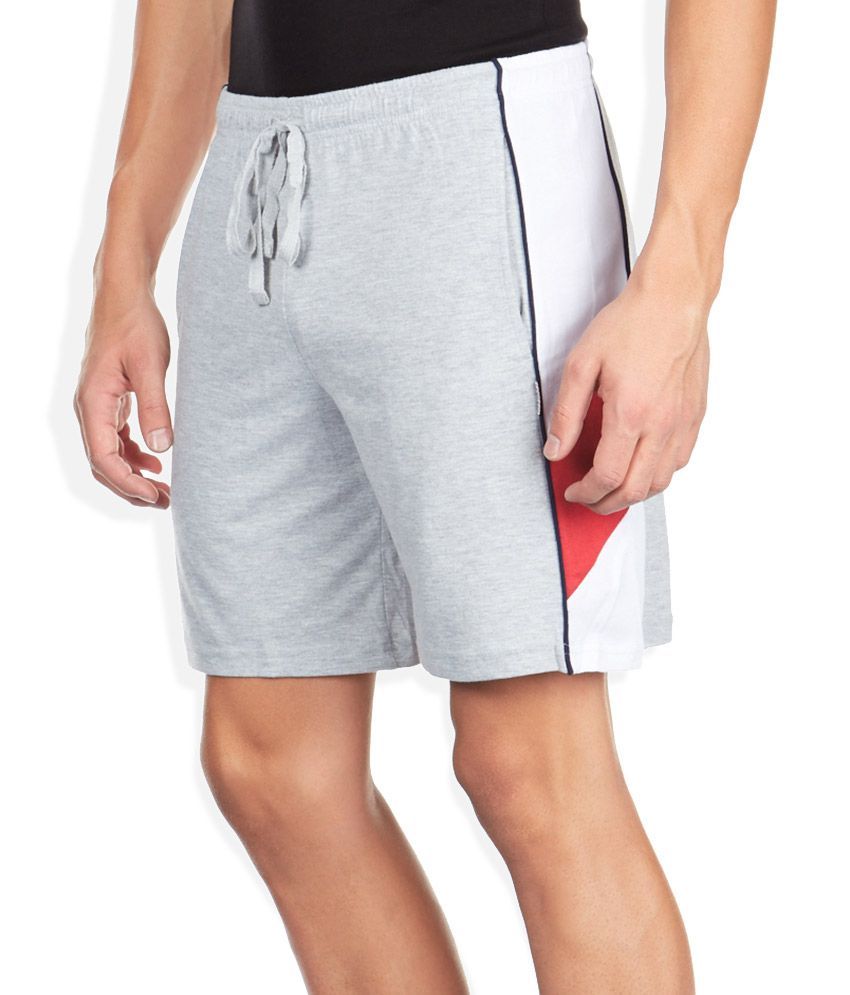 Hanes Gray Solids Shorts - Buy Hanes Gray Solids Shorts Online at Low ...