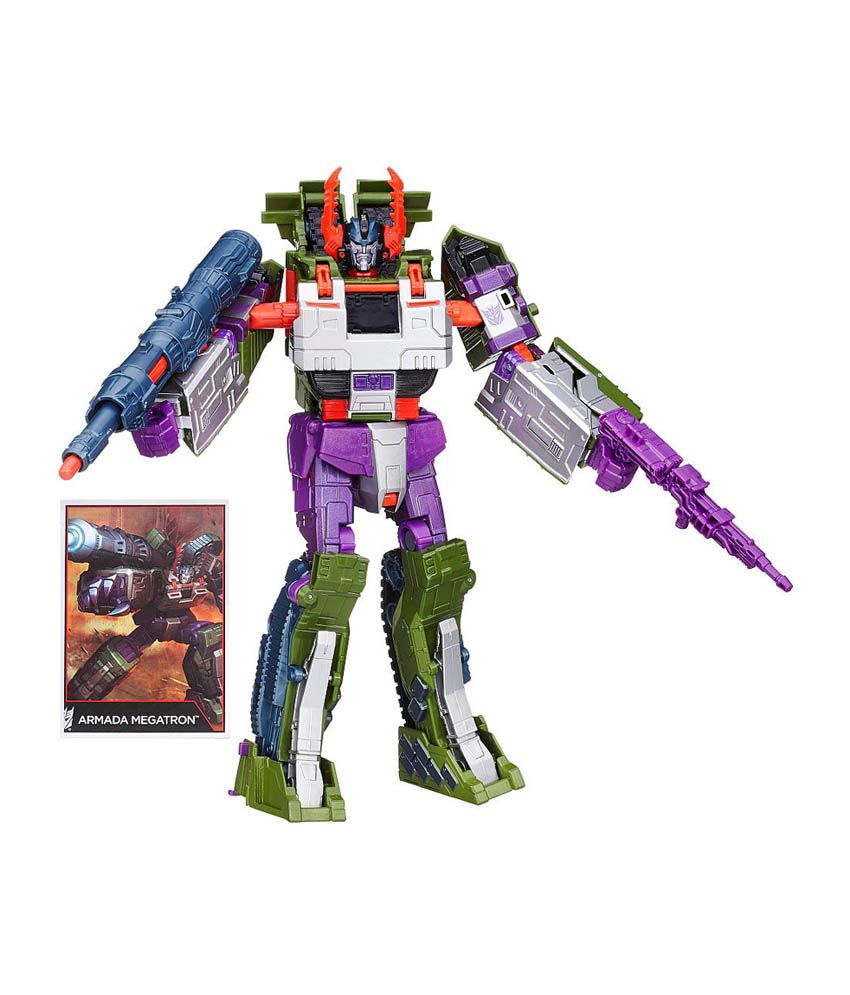 purple and green transformer toy
