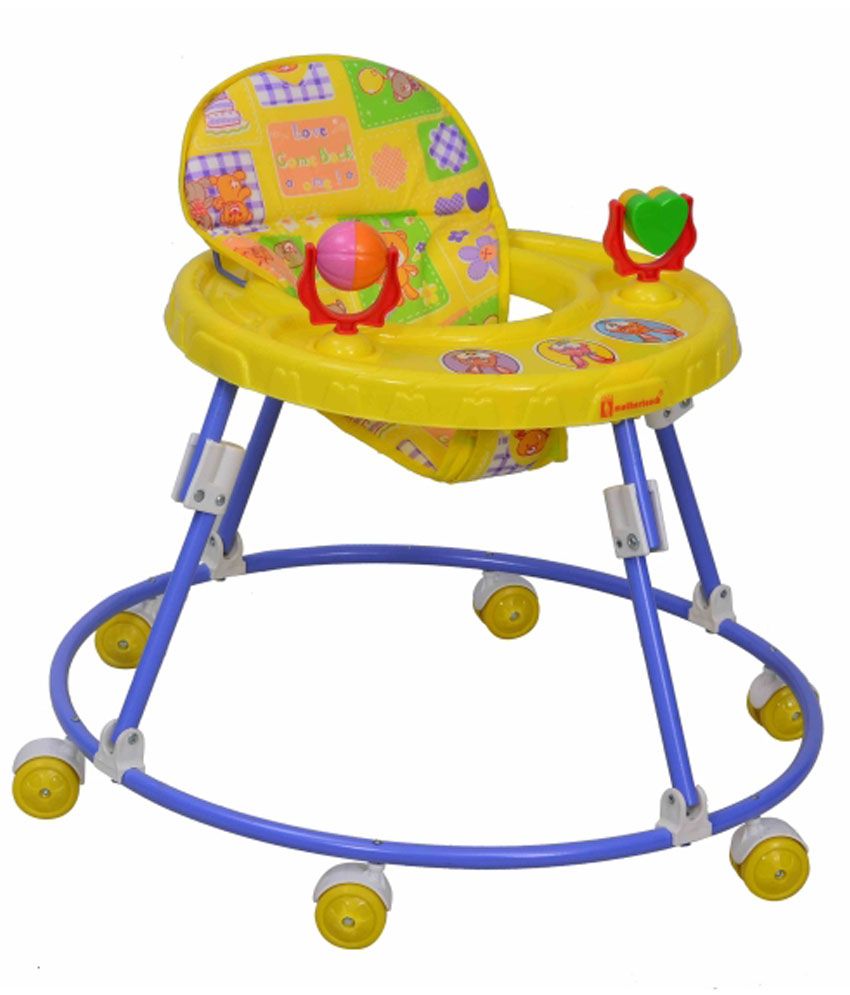 Mothertouch Round Walker Yellow Buy Mothertouch Round Walker Yellow