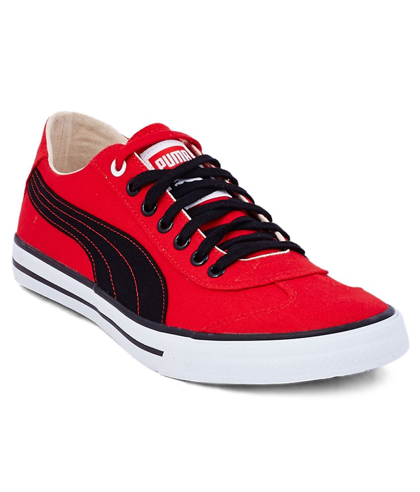 puma 917 lo red casual shoes
