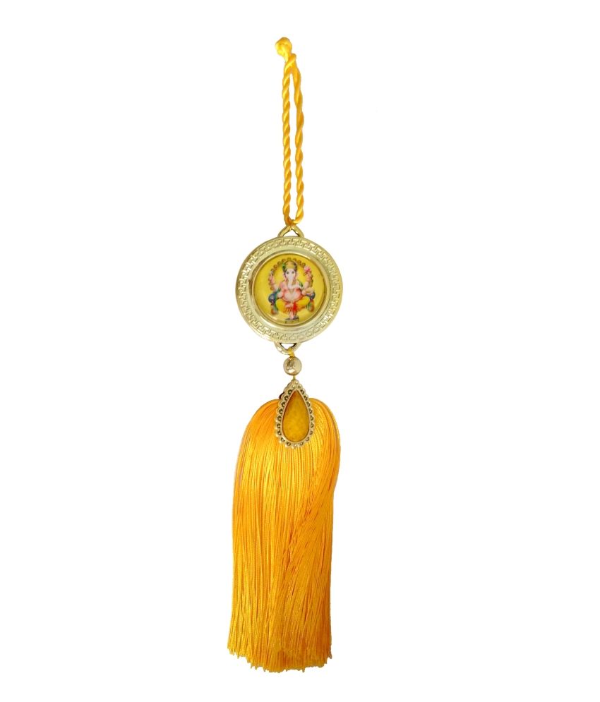 Bulb Centre Hindu God Idol Ganesh & Mata Temple Hanging 