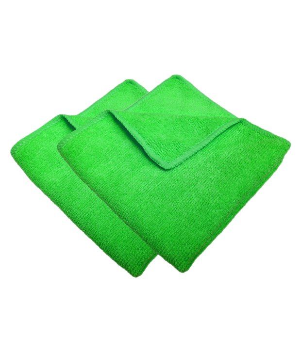 Efficia Green Microfibre Cleaning Cloth Pack Of 2 Buy Efficia Green