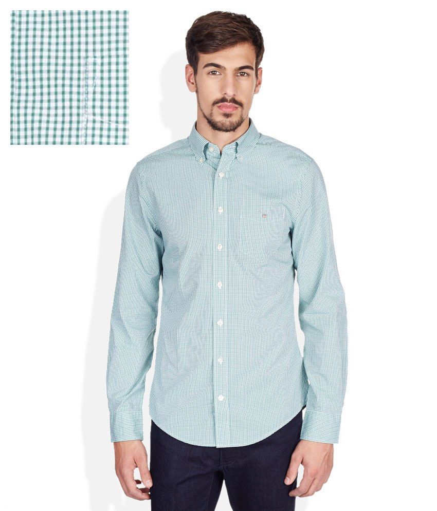 GANT Green Comfort Fit Casual Shirt Buy GANT Green Comfort Fit Casual
