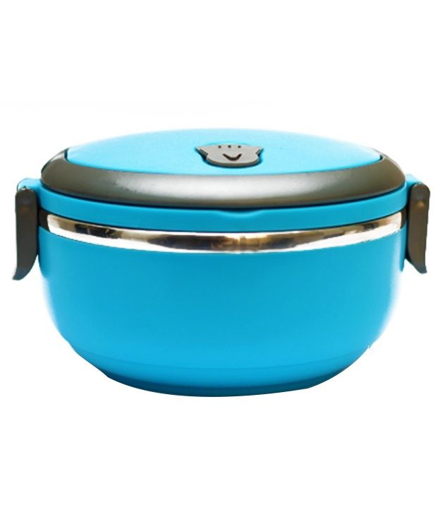 Hengli Blue Steel Tiffin Set: Buy Online at Best Price in India - Snapdeal