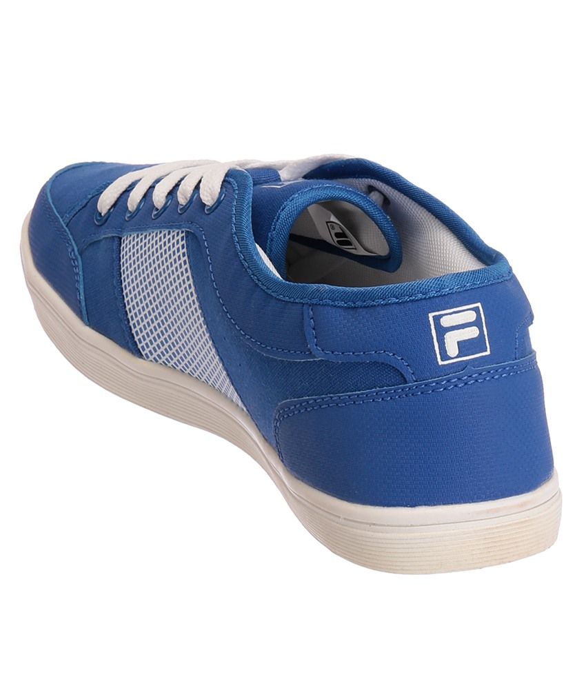 fila blue sports shoes