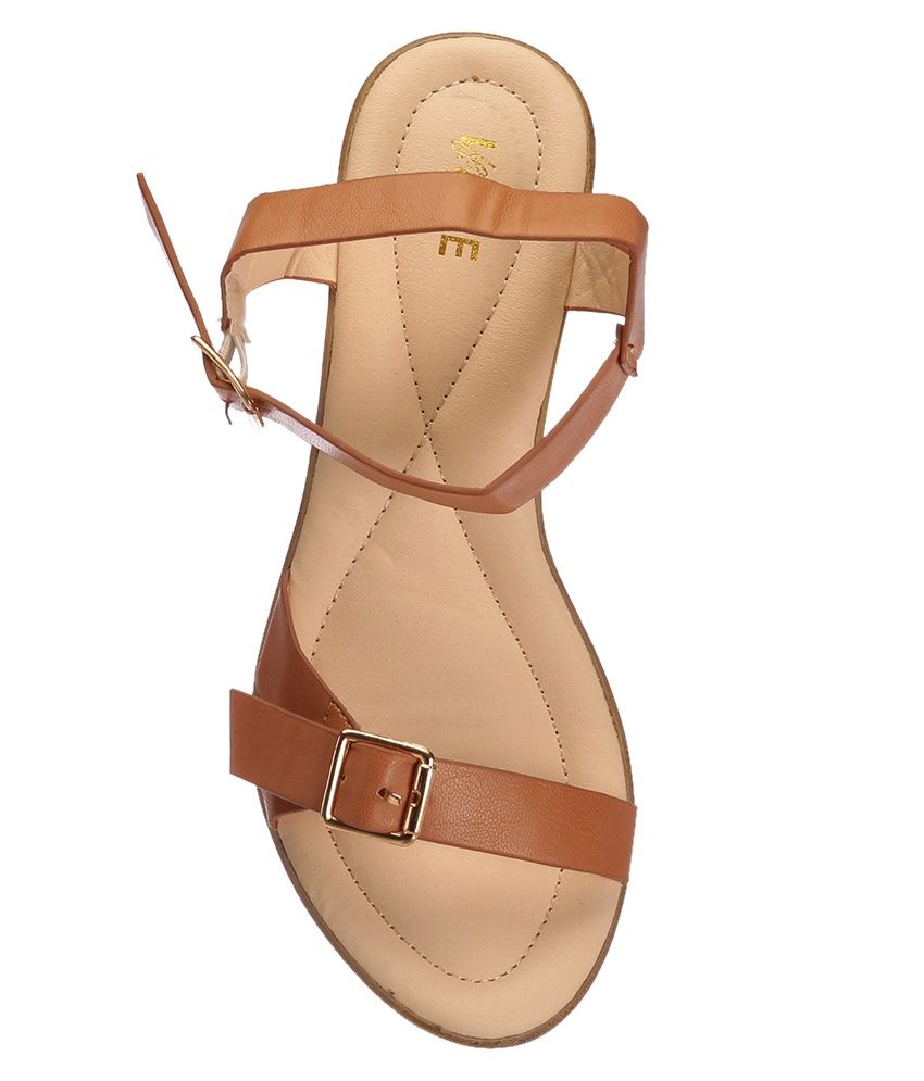 Lavie Tan Heeled Sandals Price in India- Buy Lavie Tan Heeled Sandals Online at Snapdeal