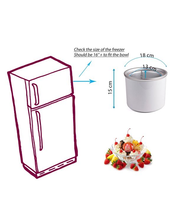 Kitchenif Ice Cream Maker Price in India Buy Kitchenif Ice Cream