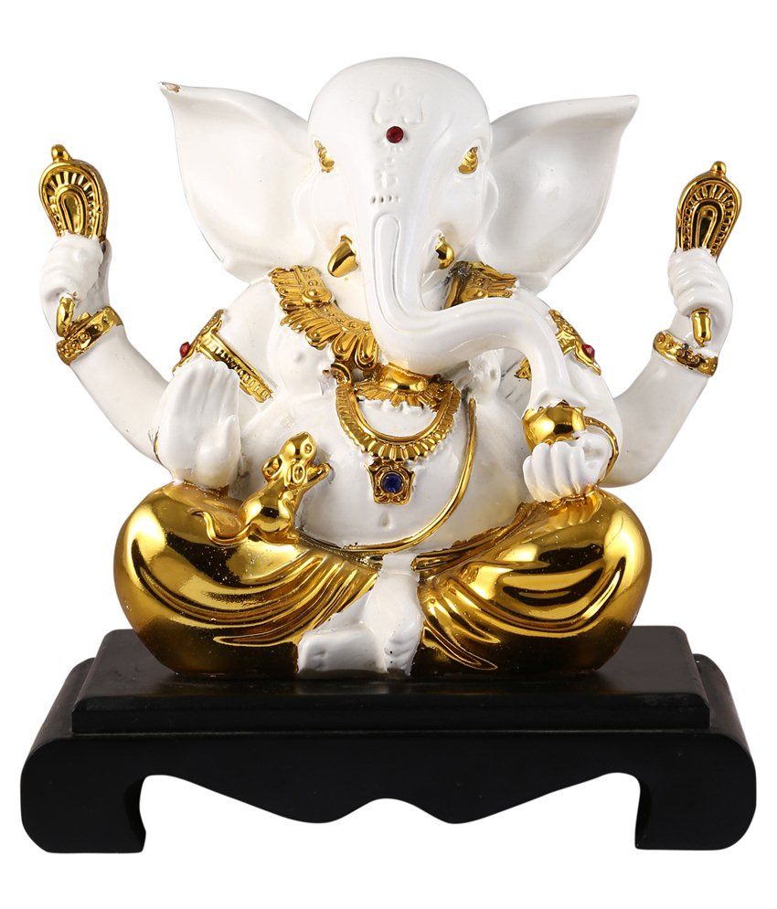 ganesha resin statue