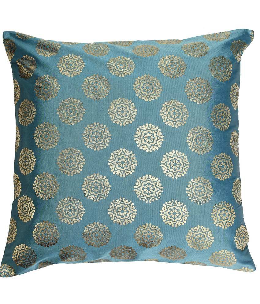 blue cushion covers