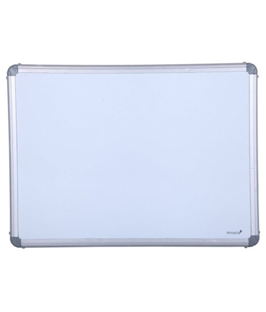 Whitelily Resin Coated Magnetic Marker Writing Board White: Buy Online 