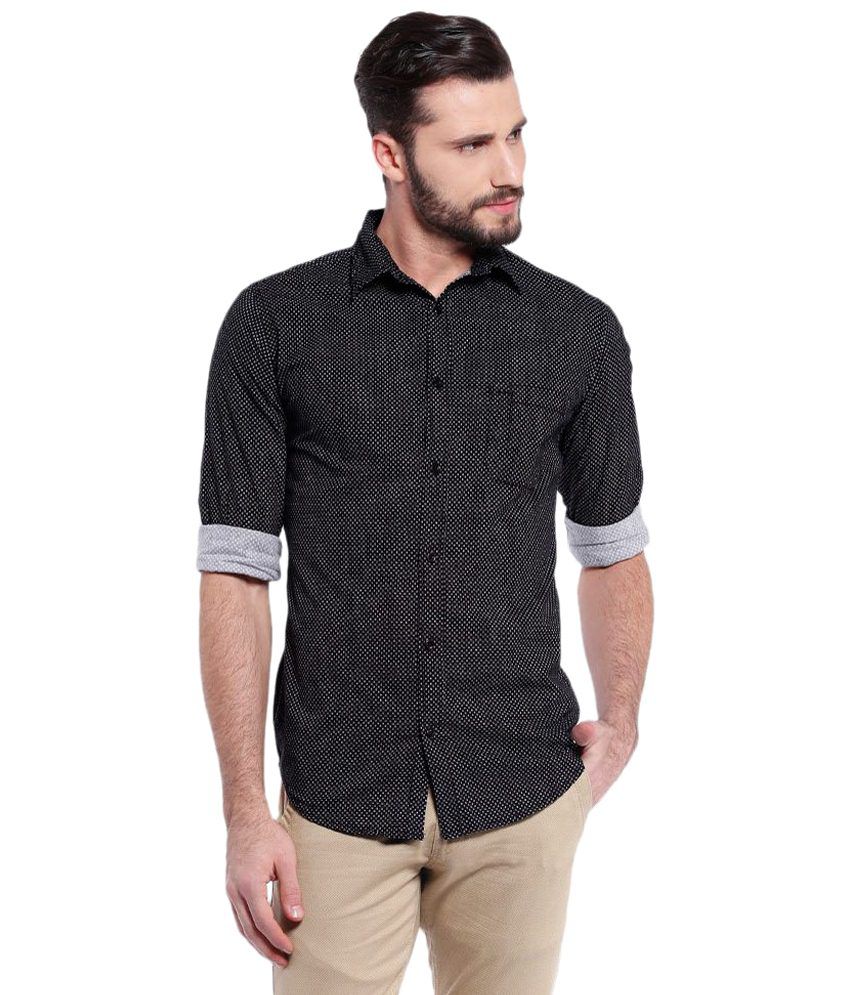 Vintage Stylish Black Full Sleeve Casual Shirt for Men - Buy Vintage ...