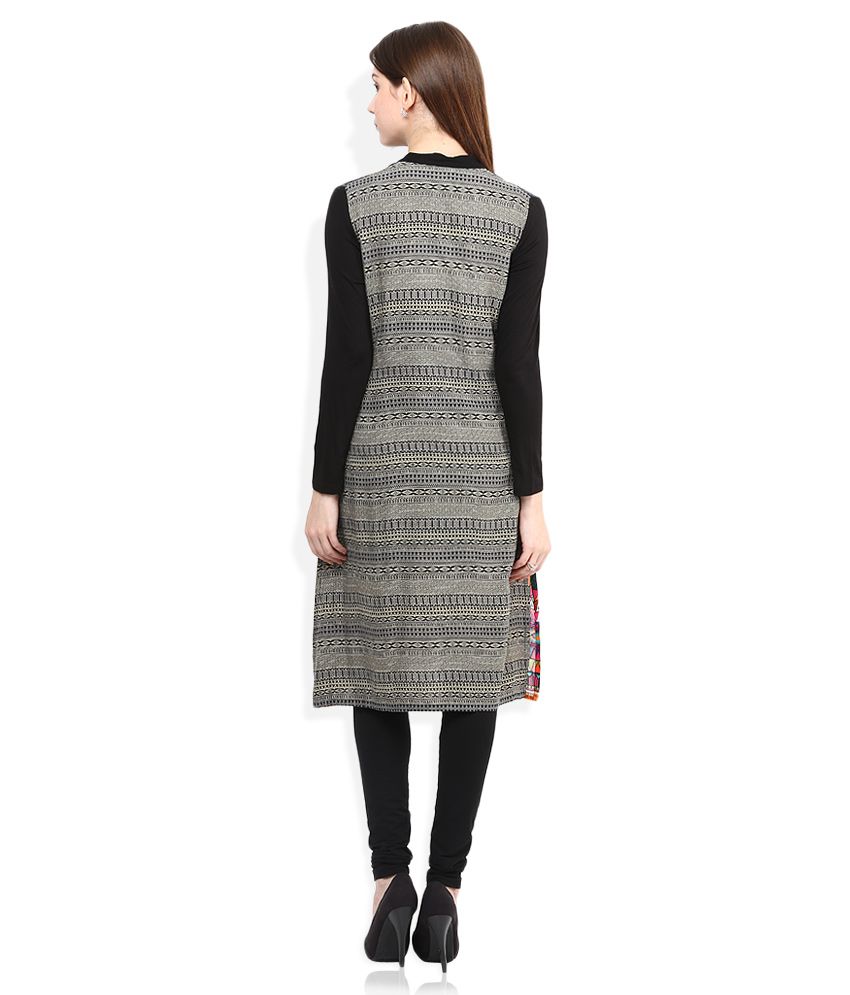 global desi black kurta
