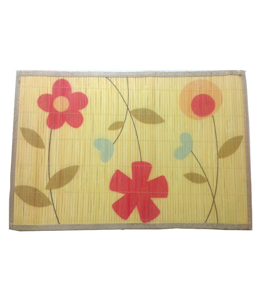 Bamboo Greens Set of 6 Bamboo Table Mats Buy Bamboo Greens Set of 6