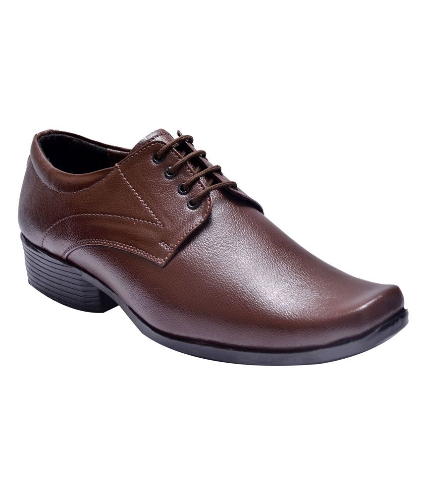 BXXY Brown Oxfords Artificial Leather Formal Shoes Price BXXY Brown Oxfords Artificial Leather Formal Shoes Price
