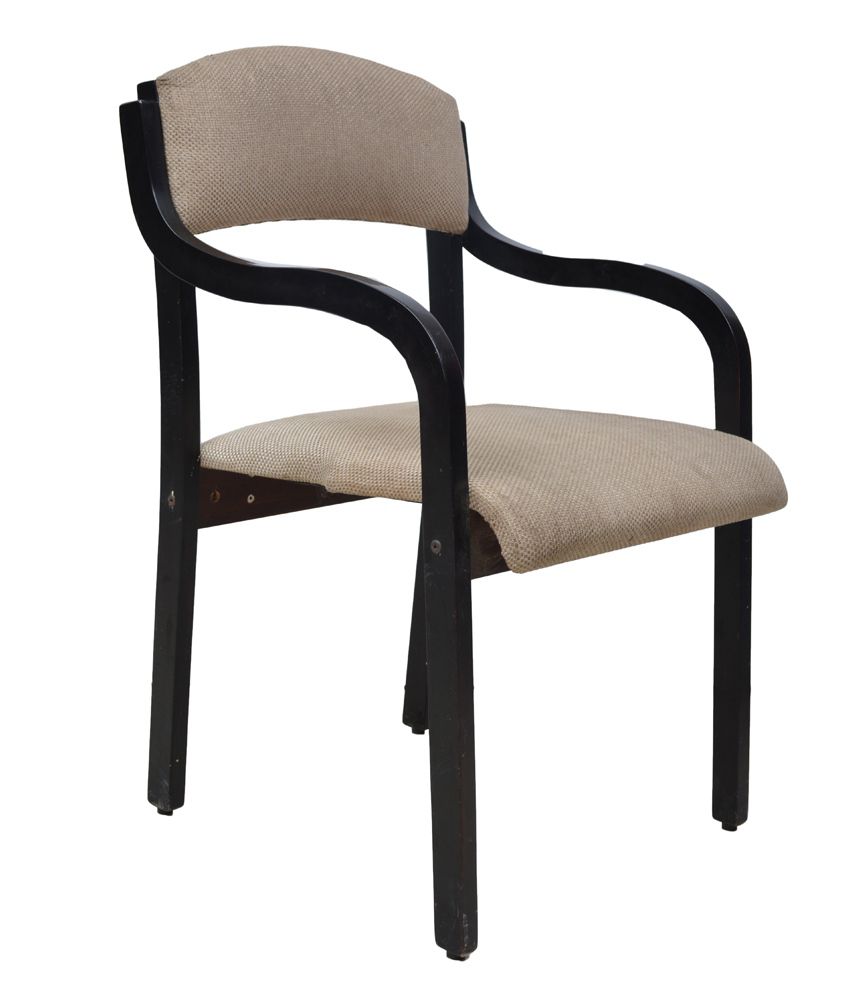 Office Chair with Cushion Back in Wenge Finish - Buy Office Chair with