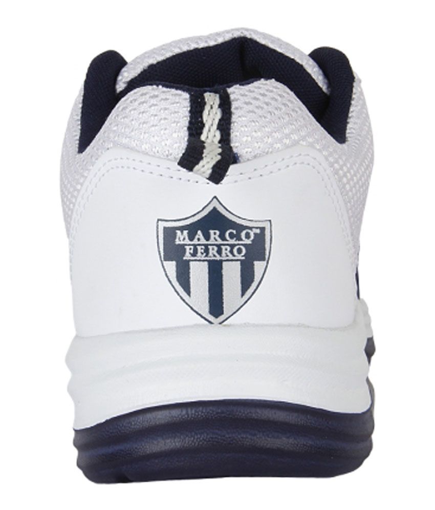 Marco Ferro White Synthetic Leather Sport Shoes - Buy ...