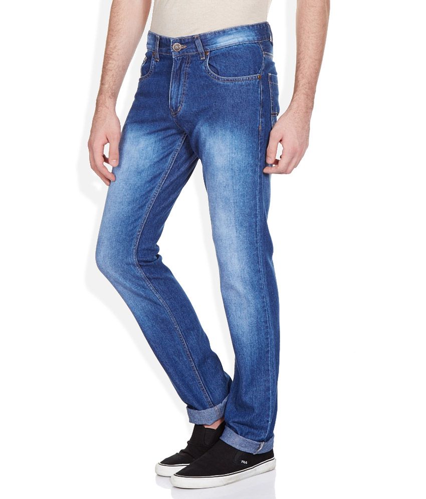 blue slim fit jeans