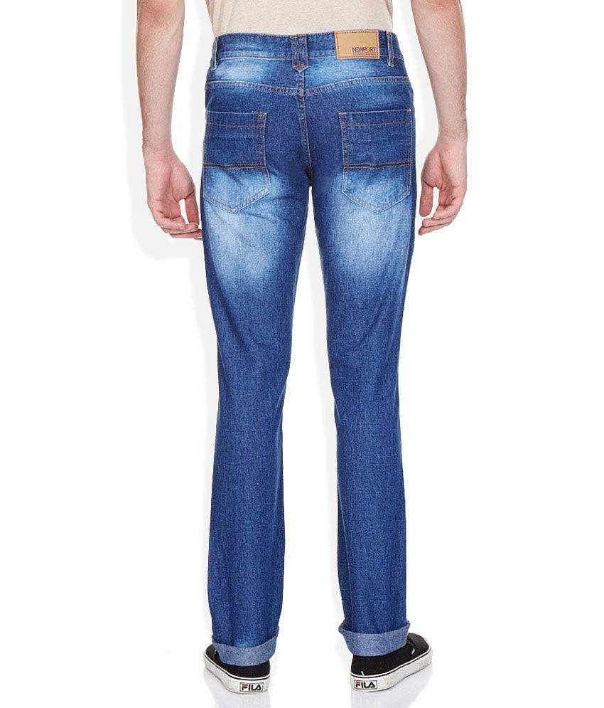 blue slim fit jeans