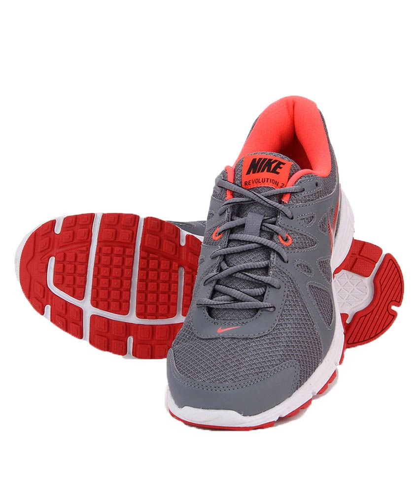 Nike Revolution 2 Msl Grey Running Shoes