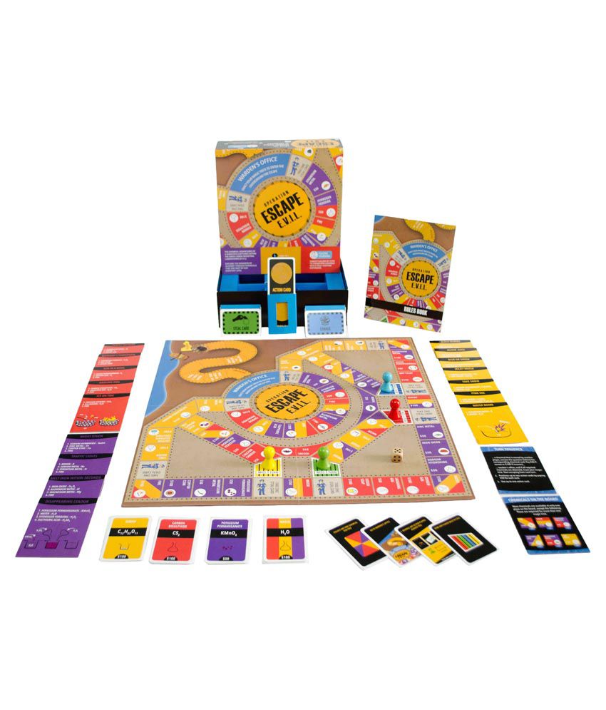 Download Kitki Operation Escape Evil Educational Board Game/Toy For Kids For Learning Chemistry - Buy ...