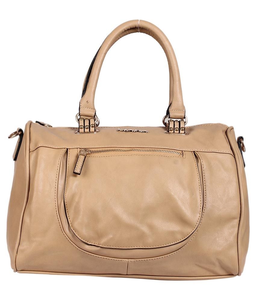 Kiara Tan Shoulder Bag - Buy Kiara Tan Shoulder Bag Online at Best ...