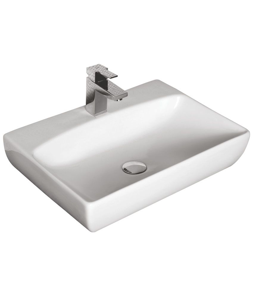 Buy Varmora Over Counter Wash Basin Zucca Online At Low Price In