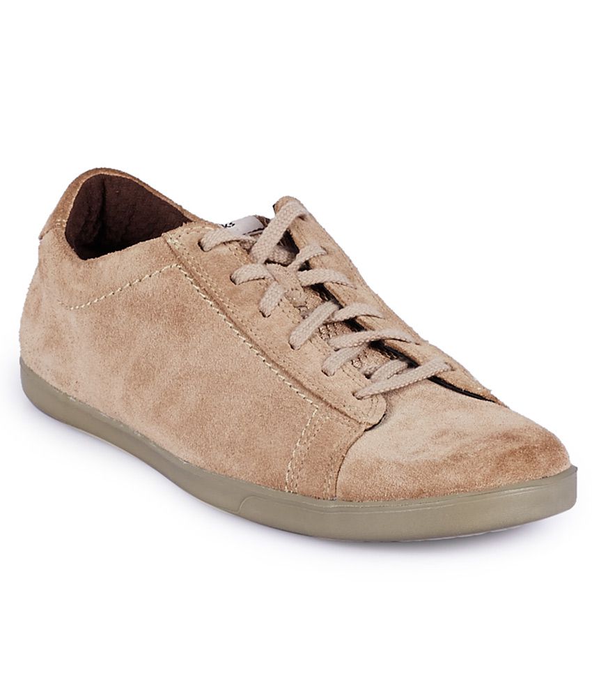 Clarks Beige Casual Shoes