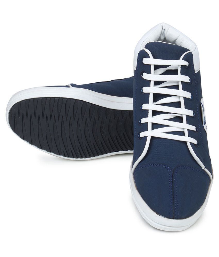Levison Blue Sneaker Shoes - Buy Levison Blue Sneaker Shoes Online at ...