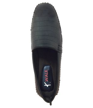 K-Walk Black Loafers - Buy K-Walk Black 