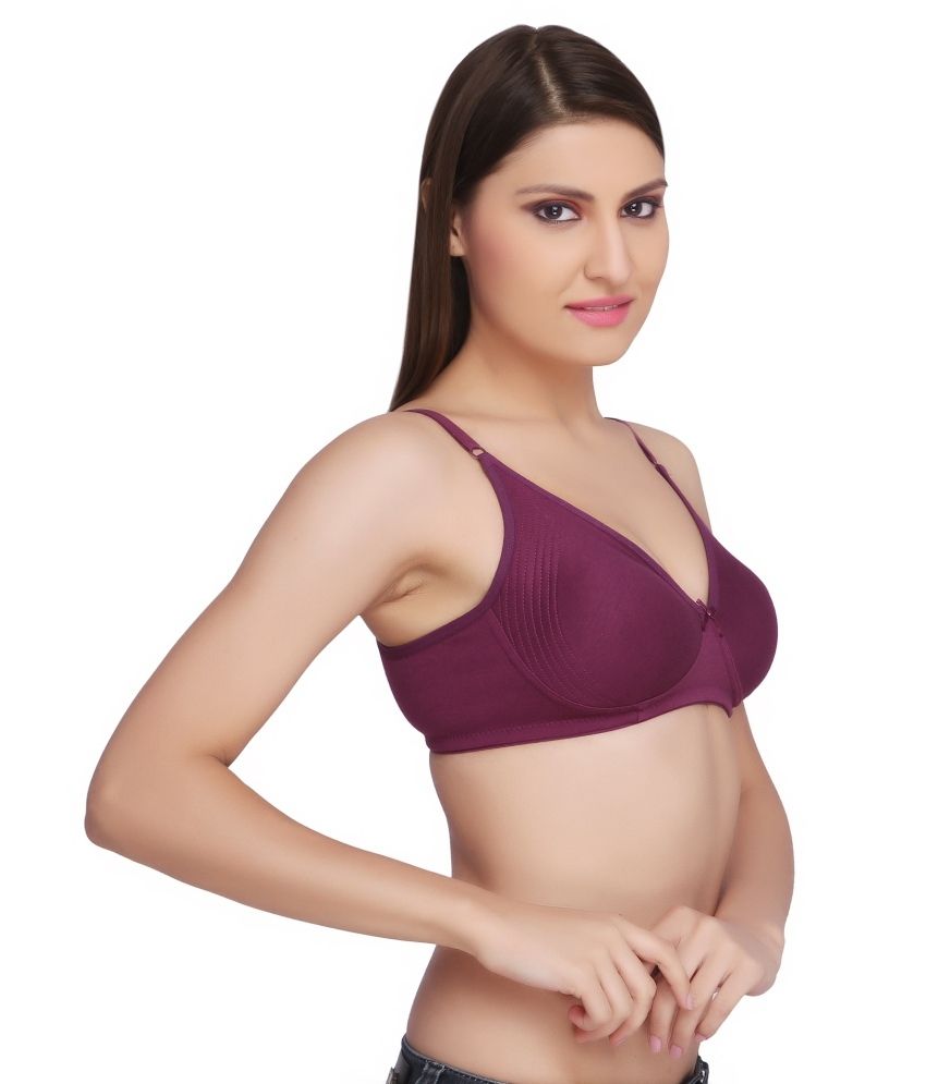 Buy Valentine Purple Bra Online at Best Prices in India Snapdeal